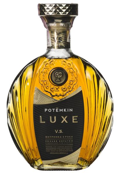 Коньяк Потёмкин Luxe V.S. 0.5 л фото коньяк потёмкин luxe v.s. 0.5 л