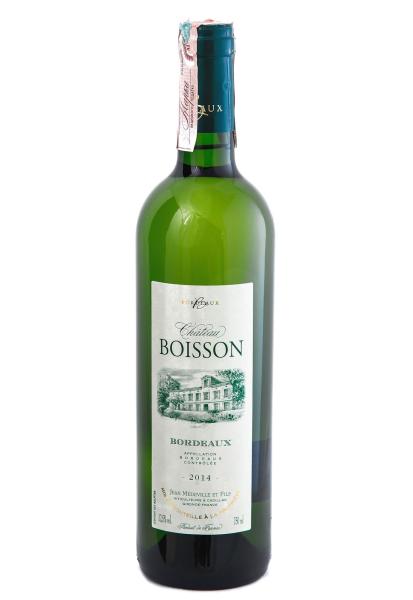 Chateau Boisson Белое Сухое 0.75 л фото chateau boisson белое сухое 0.75 л