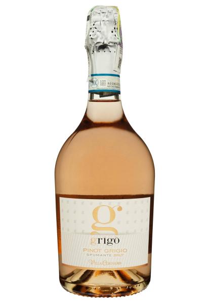 Villa Cornaro Pinot Grigio Blush Brut Delle Venezie Розовое Сухое 0.75 л  фото villa cornaro pinot grigio blush brut delle venezie розовое сухое 0.75 л