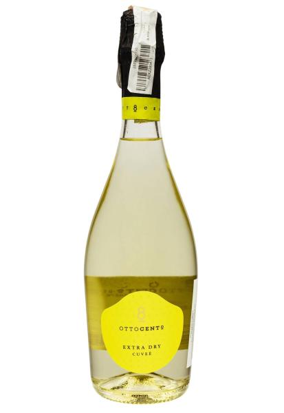 Vino Spumante Extra Dry Cuvee 800 Ottocento Белое Сухое 0.75 л фото vino spumante extra dry cuvee 800 ottocento белое сухое 0.75 л