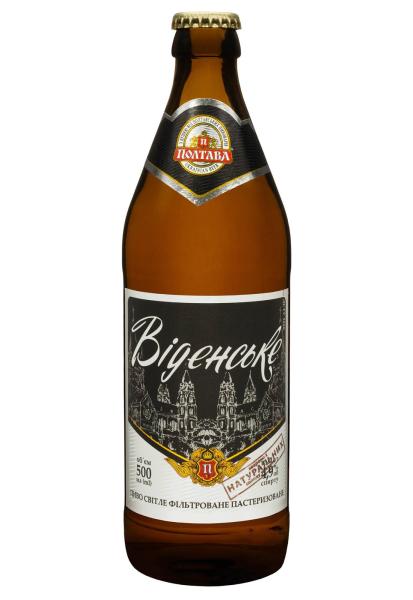 Пиво Венское стекло 0.5 л  фото пиво венское стекло 0.5 л