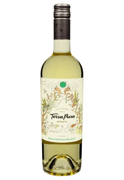 Terra Pura Sauvignon Blanc Reserva 2022 Белое Сухое 0.75 л  фото terra pura sauvignon blanc reserva 2022 белое сухое 0.75 л