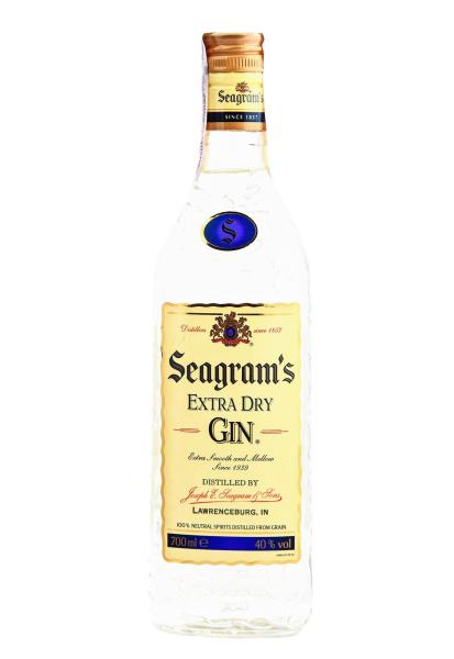 Джин Seagram's Extra Dry 0.75 л фото джин seagram's extra dry 0.75 л