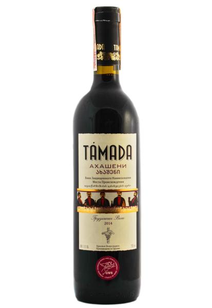 Tamada Ахашени Красное Полусладкое 0.75 л фото tamada ахашени красное полусладкое 0.75 л