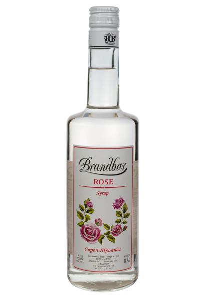 Сироп Brandbar Rose 0.7 л фото сироп brandbar rose 0.7 л