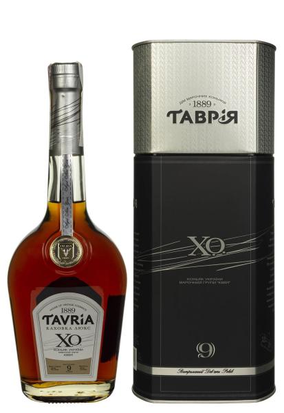 Коньяк Таврия Каховка Люкс  X.O. NEW 0.5 л фото коньяк таврия каховка люкс  x.o. new 0.5 л