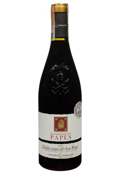 Chateauneuf du Pape Les Granges Des Papes Красное Сухое 0.75л фото chateauneuf du pape les granges des papes красное сухое 0.75л