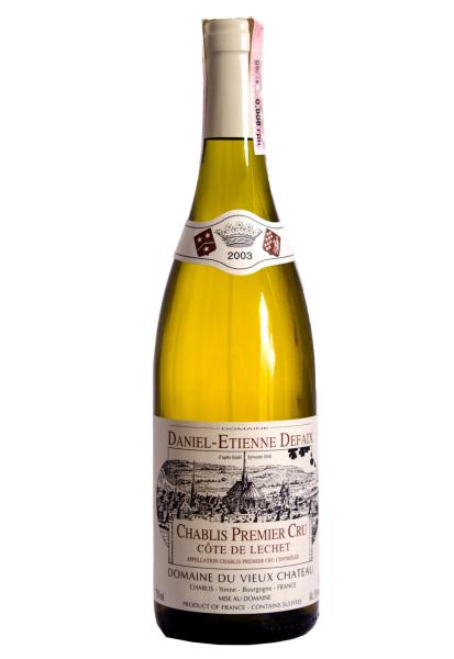 Daniel-Etienne Defaix Chablis 1er Cru Cote de Lechet 0.75 л фото daniel-etienne defaix chablis 1er cru cote de lechet 0.75 л