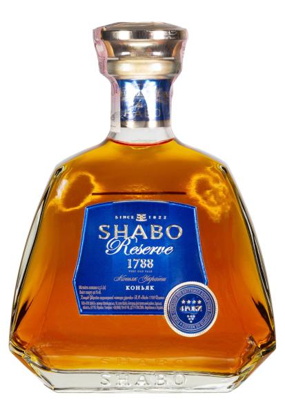 Коньяк Shabo 1788 RESERVE 0.5 л фото коньяк shabo 1788 reserve 0.5 л