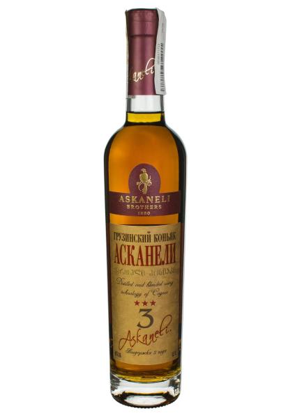 Коньяк Асканели 3 года 0.5 л фото коньяк асканели 3 года 0.5 л