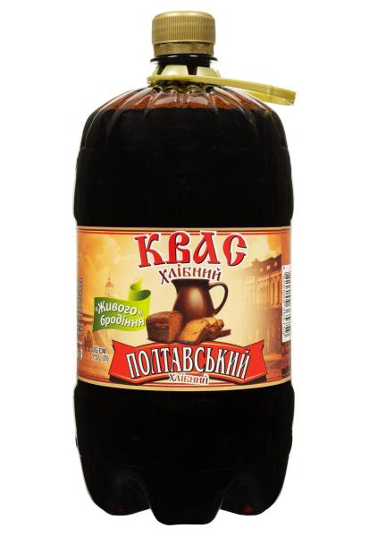 Купить Квас Полтавский Хлебный 1.5 л онлайн в Украине по лучшей цене ...