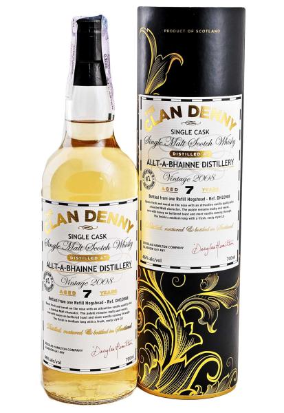 Виски Clan Denny Malt Whisky Allt-a-Bhainne 7 y.o. 0.7 л фото виски clan denny malt whisky allt-a-bhainne 7 y.o. 0.7 л
