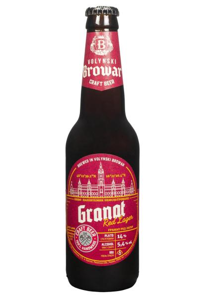 Пиво Granat полутемное н/ф 5,4% 0.35 л фото пиво granat полутемное н/ф 5,4% 0.35 л