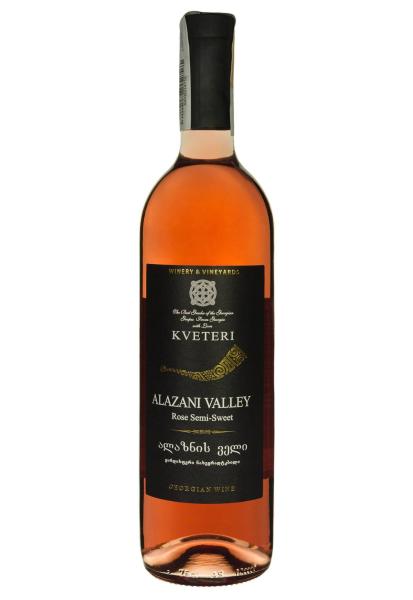 Kveteri Alazani Valley Розовое Полусладкое 0.75 л фото kveteri alazani valley розовое полусладкое 0.75 л