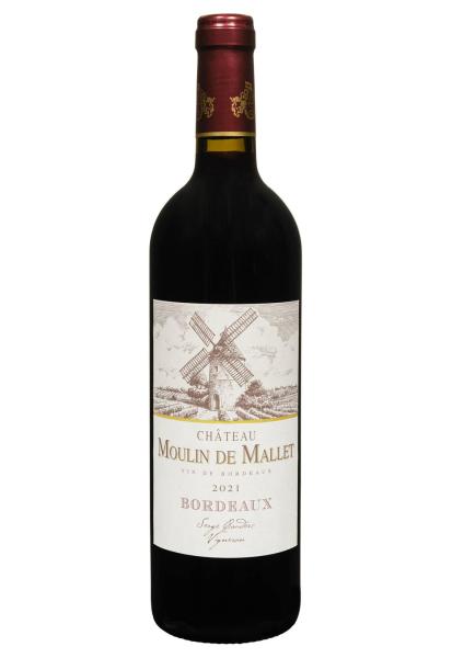 Chateau Moulin de Mallet 2021 Красное Сухое 0.75 л фото chateau moulin de mallet 2021 красное сухое 0.75 л