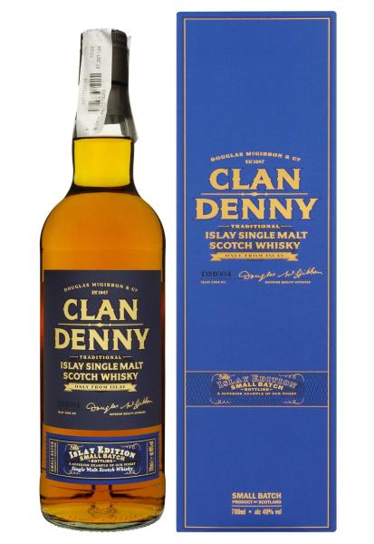 Виски Clan Denny Islay Single Malt в коробке 0.7 л  фото виски clan denny islay single malt в коробке 0.7 л
