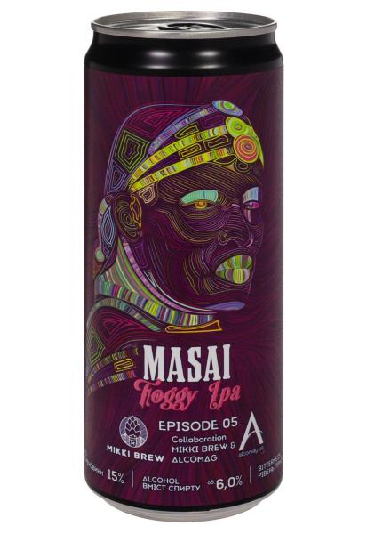 Пиво Mikki Brew Masai 6% светлое н/ф ж/б 0.33 л фото пиво mikki brew masai 6% светлое н/ф ж/б 0.33 л