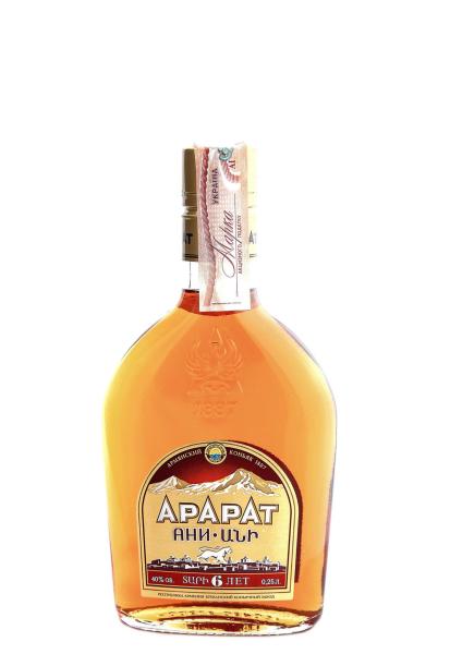 Коньяк АрАрАт Ани 6 лет 0.25 л фото коньяк арарат ани 6 лет 0.25 л