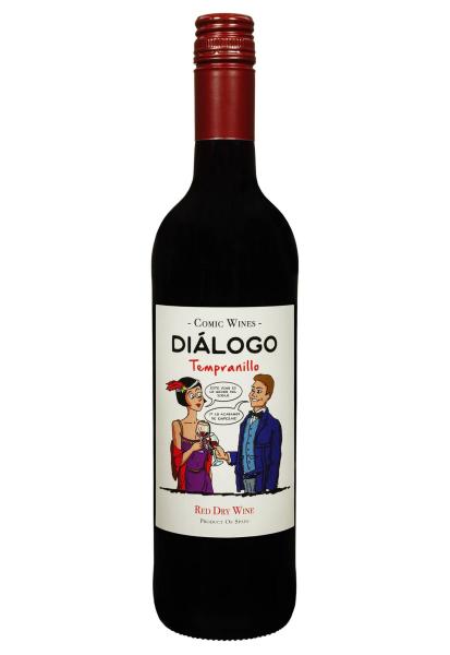 Dialogo Tempranillo Красное Сухое 0.75 л фото dialogo tempranillo красное сухое 0.75 л