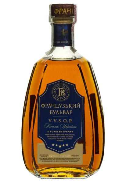 Коньяк Французский бульвар VVSOP 5 лет 0.5 л  фото коньяк французский бульвар vvsop 5 лет 0.5 л
