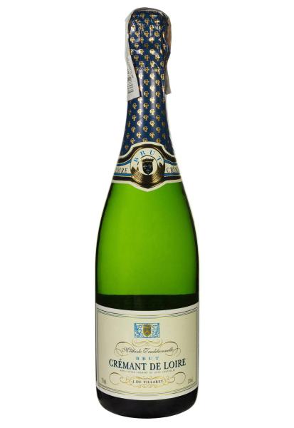 J.De Villaret Cremant de Loire Brut Белое Брют 0.75 л NEW фото j.de villaret cremant de loire brut белое брют 0.75 л new