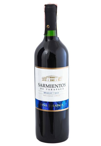 Merlot Sarmientos de Tarapaca Красное Сухое 0.75 л фото merlot sarmientos de tarapaca красное сухое 0.75 л