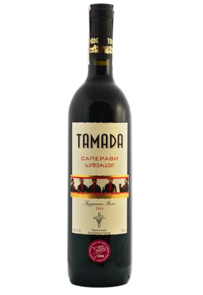 Tamada Саперави Красное Сухое 0.75 л фото tamada саперави красное сухое 0.75 л