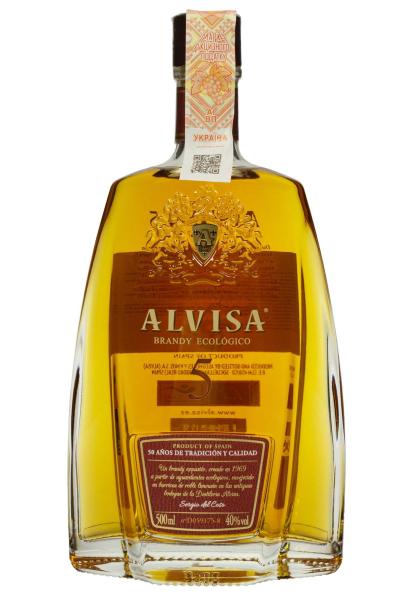 Бренди Alvisa Ecological 5 years 0.5 л фото бренди alvisa ecological 5 years 0.5 л