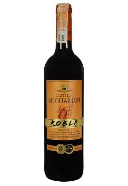 Castillo Monjardin Tinto Roble 185 2018 Красное Сухое 0.75 л фото castillo monjardin tinto roble 185 2018 красное сухое 0.75 л