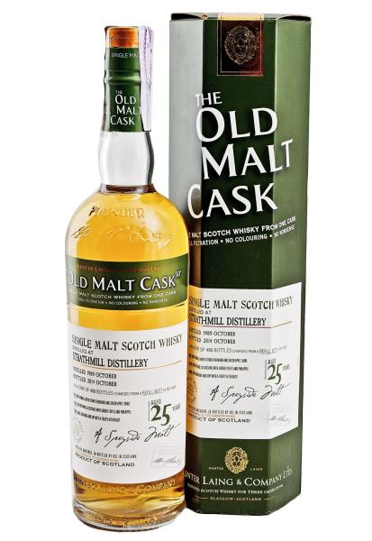 Виски Old Malt Cask Strathmill 25 y.o. в коробке 0.7 л фото виски old malt cask strathmill 25 y.o. в коробке 0.7 л