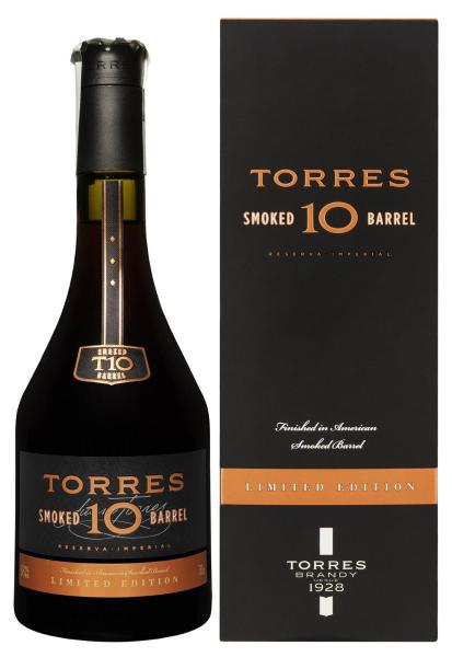 Купить Бренди Torres Smoked Barrel 10 лет в коробке 0.7 л онлайн в ...