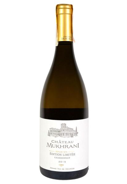 Chateau Mukhrani Chardonnay E.L. Белое Сухое 0.75 л фото chateau mukhrani chardonnay e.l. белое сухое 0.75 л