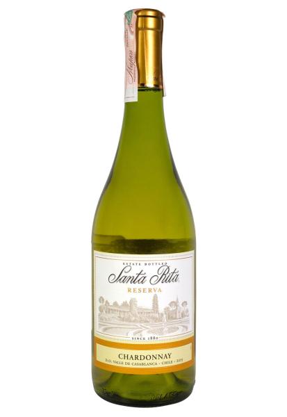 Santa Rita Reserva Chardonnay Белое Сухое 0.75 л фото santa rita reserva chardonnay белое сухое 0.75 л