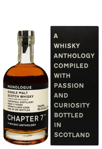 Виски Monologue Single Malt Scotch Tomintoul 11 YO 0.7 л  фото виски monologue single malt scotch tomintoul 11 yo 0.7 л