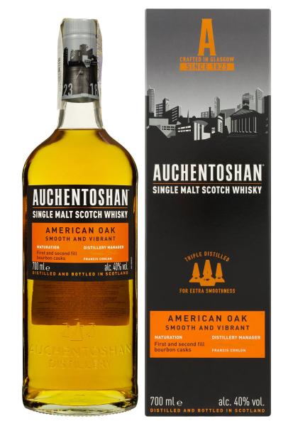 Купить Виски Auchentoshan American Oak 8 лет 0.7 л онлайн в Украине по ...