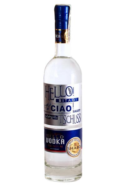 Водка Shabo Hello Premium Vodka 0.5 л фото водка shabo hello premium vodka 0.5 л