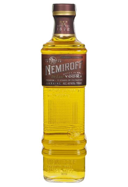 Настойка Nemiroff De Luxe Медовая с перцем 0.7 л фото настойка nemiroff de luxe медовая с перцем 0.7 л