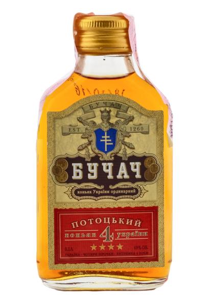 Коньяк Бучач Потоцкий 4 года 0.1 л фото коньяк бучач потоцкий 4 года 0.1 л