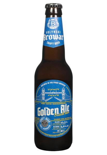 Пиво Golden Ale светлое н/ф 5% 0.35 л фото пиво golden ale светлое н/ф 5% 0.35 л