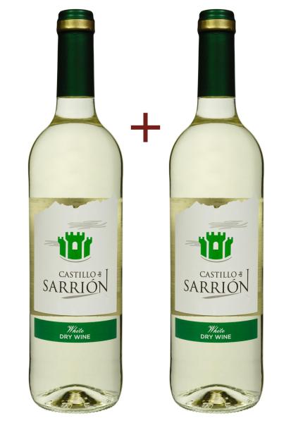Набор вина Castillo de Sarrion Белое Сухое 0.75 (набор 2 х 0.75 л) фото набор вина castillo de sarrion белое сухое 0.75 (набор 2 х 0.75 л)