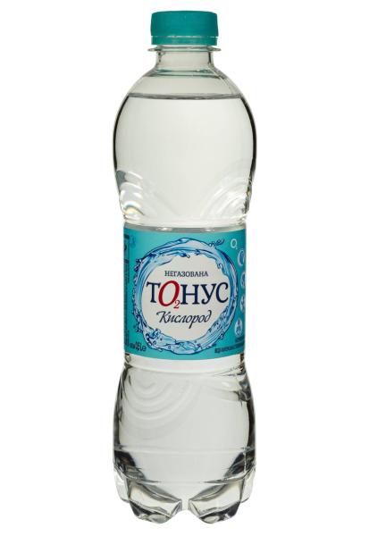 Вода Тонус-кислород (ПЕТ) 0.5 л фото вода тонус-кислород (пет) 0.5 л