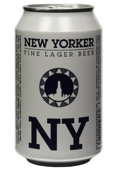 Пиво New Yorker 4,5% ж/б 0.33 л фото пиво new yorker 4,5% ж/б 0.33 л