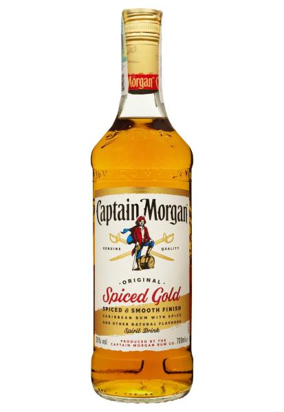 Ром Captain Morgan Spiced Gold 0.7 л фото ром captain morgan spiced gold 0.7 л