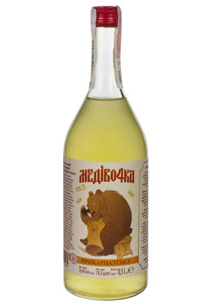 Водка Медово4ка Прикарпатская 0.5 л фото водка медово4ка прикарпатская 0.5 л
