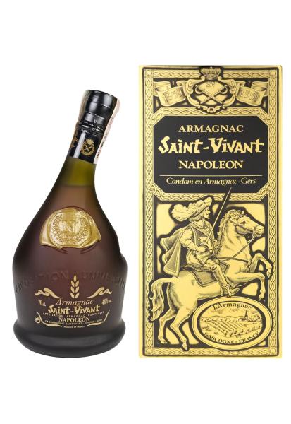 Арманьяк Saint-Vivant NAPOLEON в коробке 0.7 л  фото арманьяк saint-vivant napoleon в коробке 0.7 л