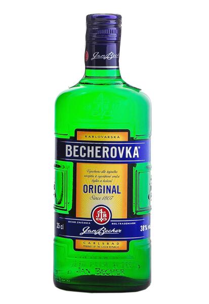 Ликёрная настойка Becherovka 0.35 л фото ликёрная настойка becherovka 0.35 л