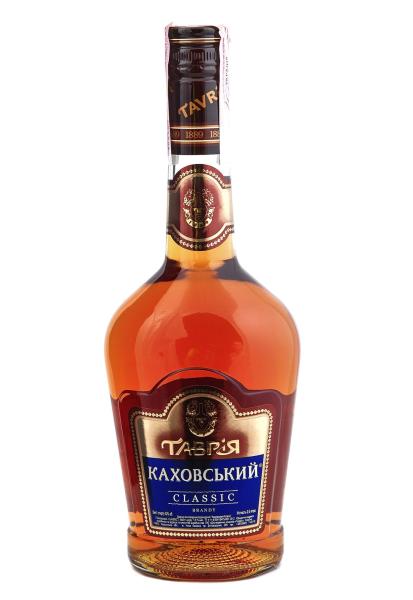 Бренди Таврия КАХОВСКИЙ Classik 0.5 л фото бренди таврия каховский classik 0.5 л