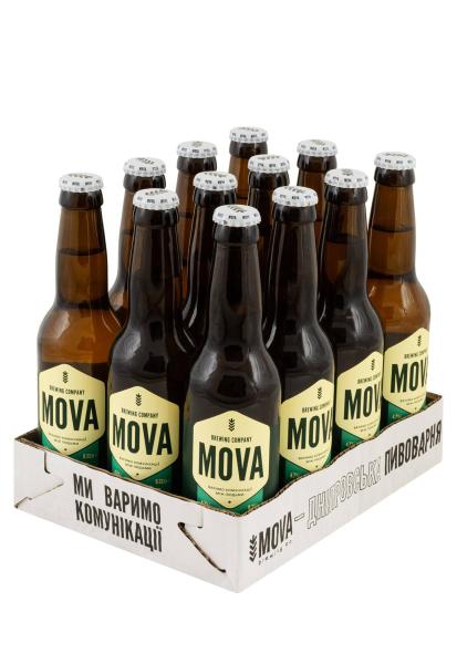 Упаковка Пиво Blanche MOVA ( светлое 0.33 л 12 шт )  фото упаковка пиво blanche mova ( светлое 0.33 л 12 шт )