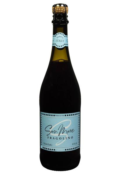 Fragolino San Mare со вкусом клубники Красное Полусладкое  0.75 л фото fragolino san mare со вкусом клубники красное полусладкое  0.75 л