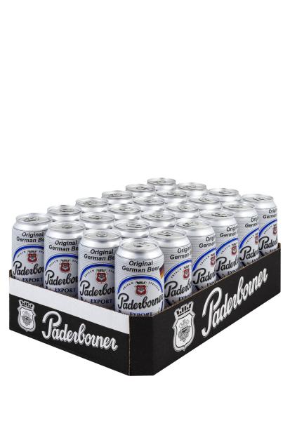 Упаковка Пиво Paderborner Export ( 5,5% светлое ж/б 0.5 л 24 шт ) фото упаковка пиво paderborner export ( 5,5% светлое ж/б 0.5 л 24 шт )